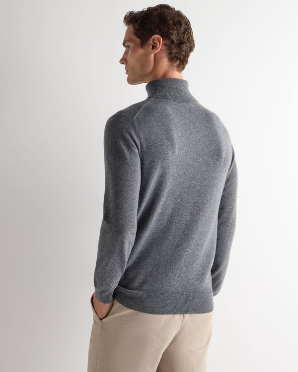 Men's Trafalgar Turtle Neck Cashmere Sweater 4
