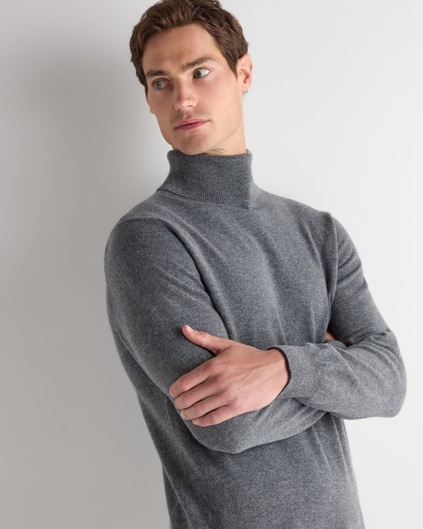 Men's Trafalgar Turtle Neck Cashmere Sweater 5