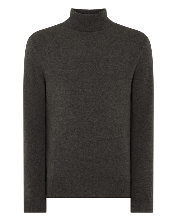 Men's Trafalgar Turtle Neck Cashmere Sweater  2