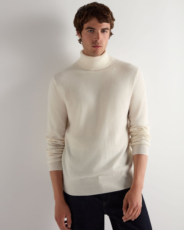 Men's Trafalgar Turtle Neck Cashmere Sweater 1