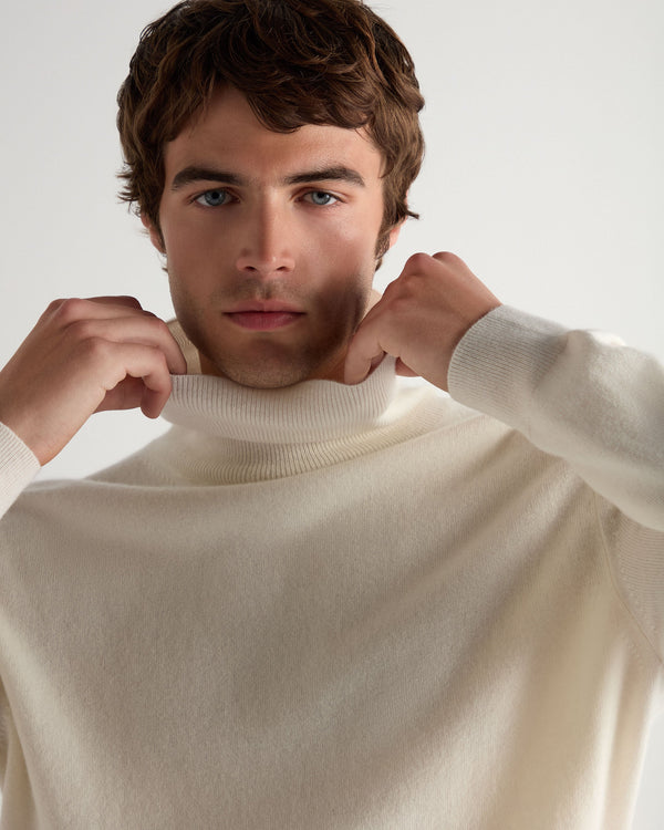 Men's Trafalgar Turtle Neck Cashmere Sweater 5