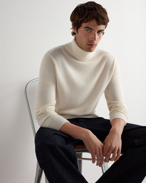 Men's Trafalgar Turtle Neck Cashmere Sweater 7