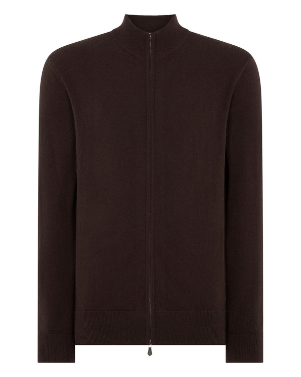 Men's Knightsbridge Full Zip Cashmere Sweater 2