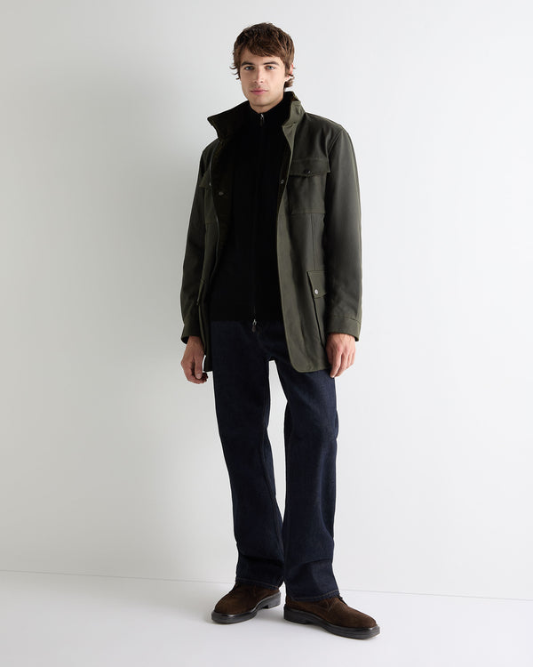 Men's Hyde Fine Gauge Cashmere Full Zip Sweater 3