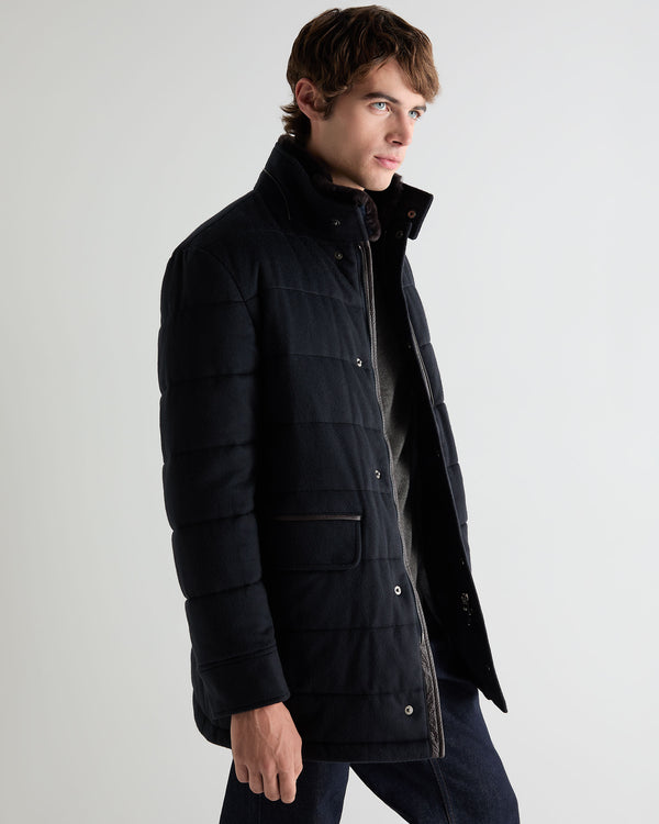 Men's Fur Lined Coat 5