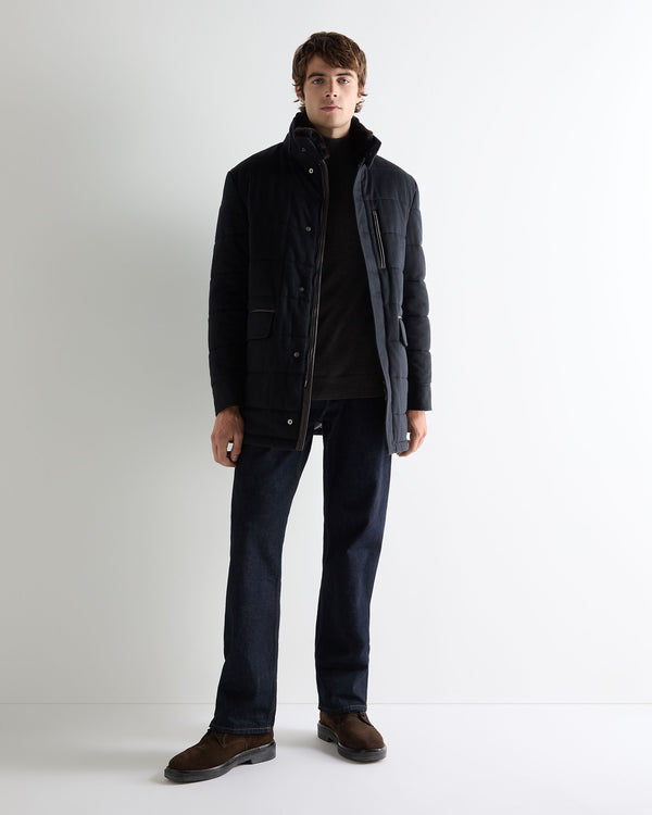 Men's Fur Lined Coat 4