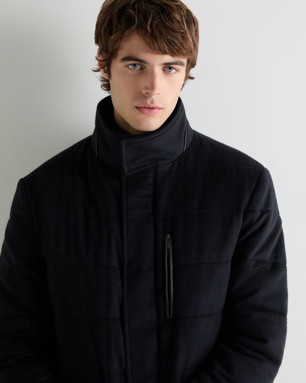 Men's Fur Lined Coat 1