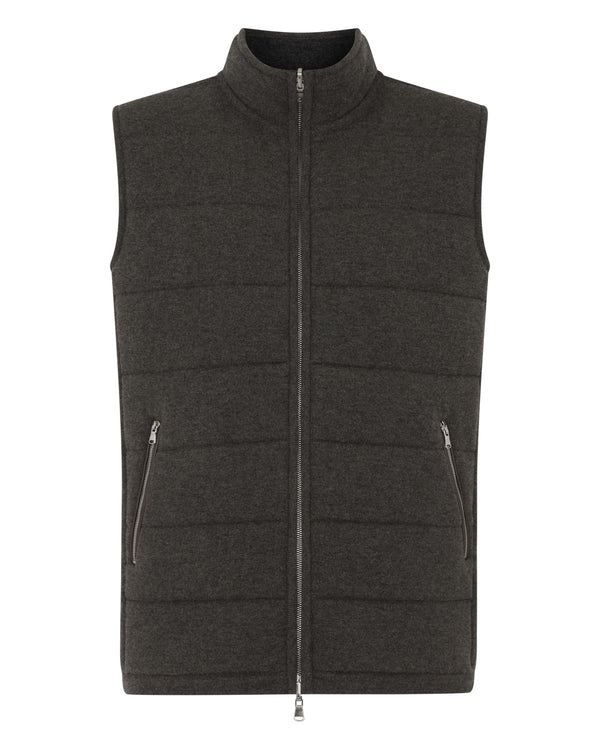 Men's Mall Reversible Cashmere Gilet  2