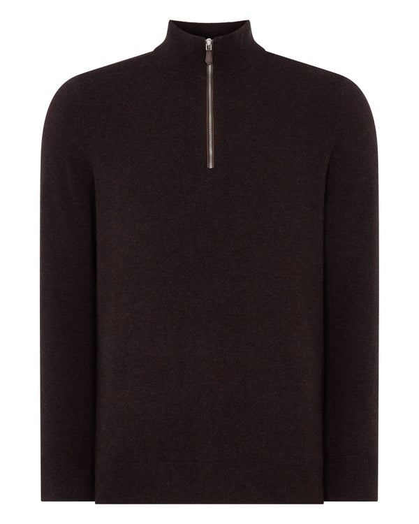 Men's Carnaby Half Zip Cashmere Sweater 2