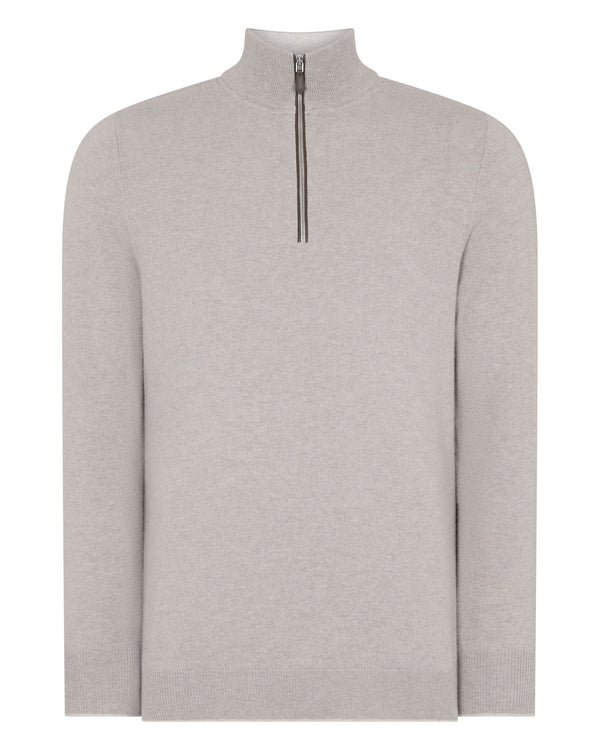 Men's Carnaby Half Zip Cashmere Sweater 2