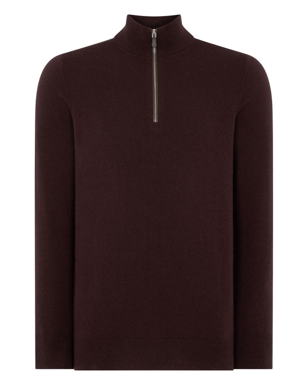 Men's Carnaby Half Zip Cashmere Sweater 2