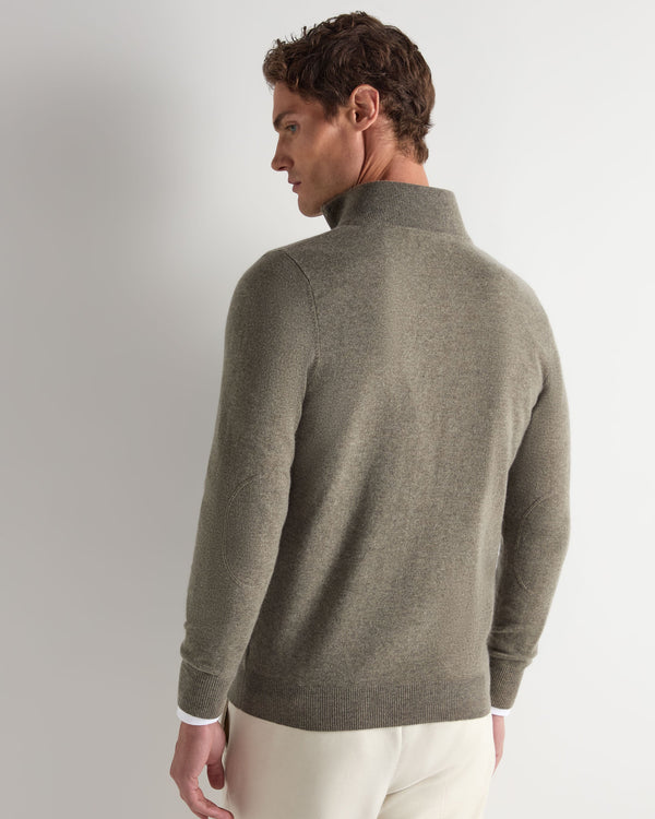 Men's Carnaby Half Zip Cashmere Sweater 4