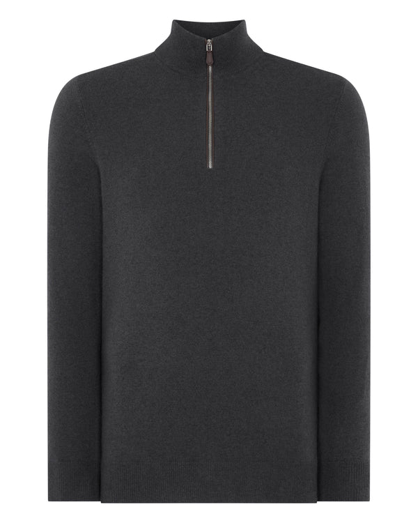 Men's Carnaby Half Zip Cashmere Sweater 2