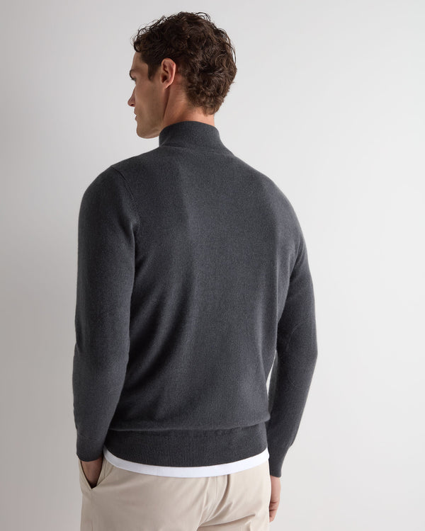 Men's Carnaby Half Zip Cashmere Sweater 4