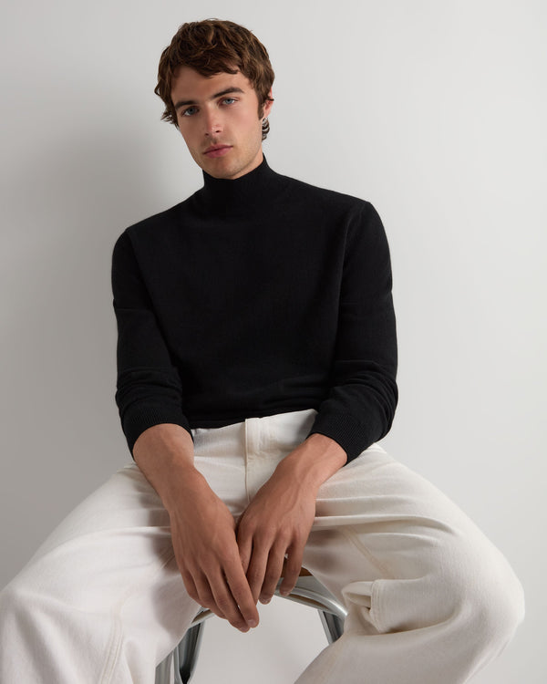 Men's Mayfair Turtle Neck Cashmere Sweater 6