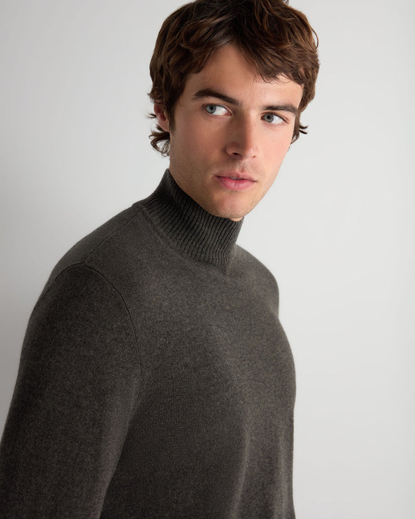 Men's Mayfair Turtle Neck Cashmere Sweater  5