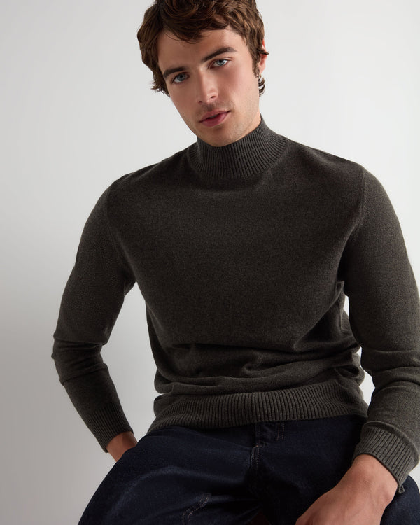 Men's Mayfair Turtle Neck Cashmere Sweater  6