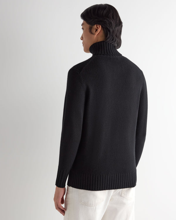 Men's Brompton Turtle Neck Cashmere Sweater 4