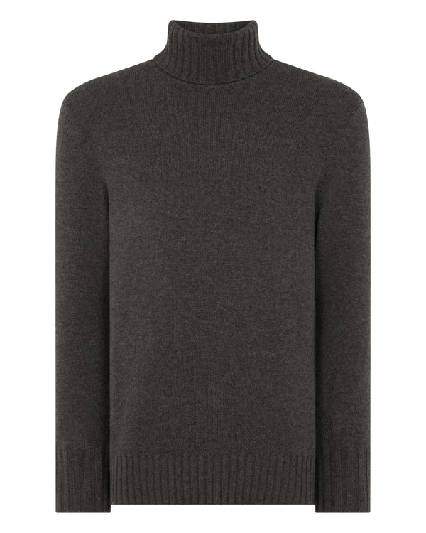 Men's Brompton Turtle Neck Cashmere Sweater  2