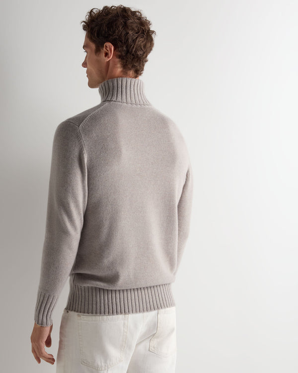 Men's Brompton Turtle Neck Cashmere Sweater 4