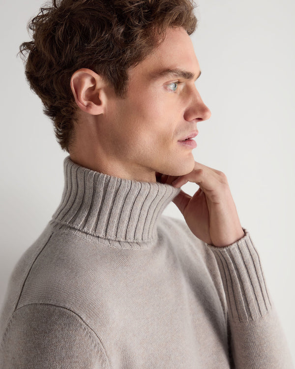 Men's Brompton Turtle Neck Cashmere Sweater 5
