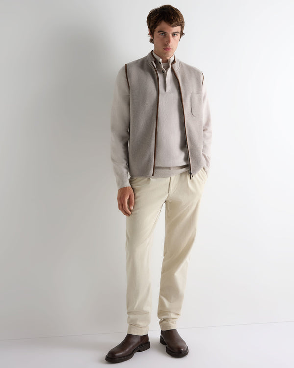 Men's Half Button Cashmere Sweater 3