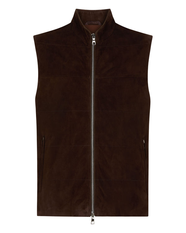 Men's Belgravia Suede Gilet 2