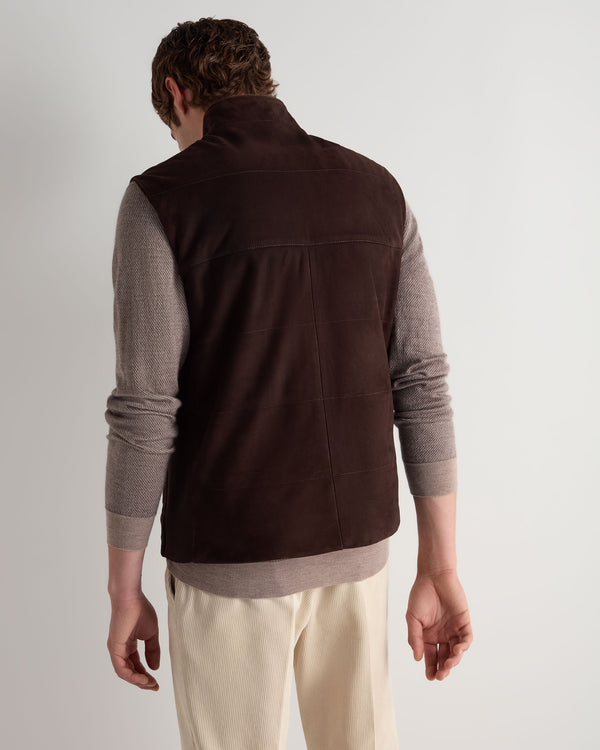 Men's Belgravia Suede Gilet 4