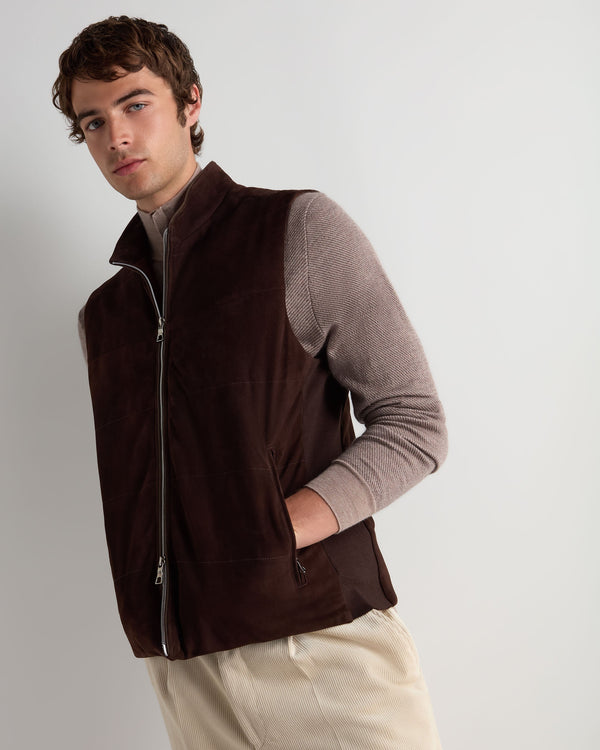 Men's Belgravia Suede Gilet 6