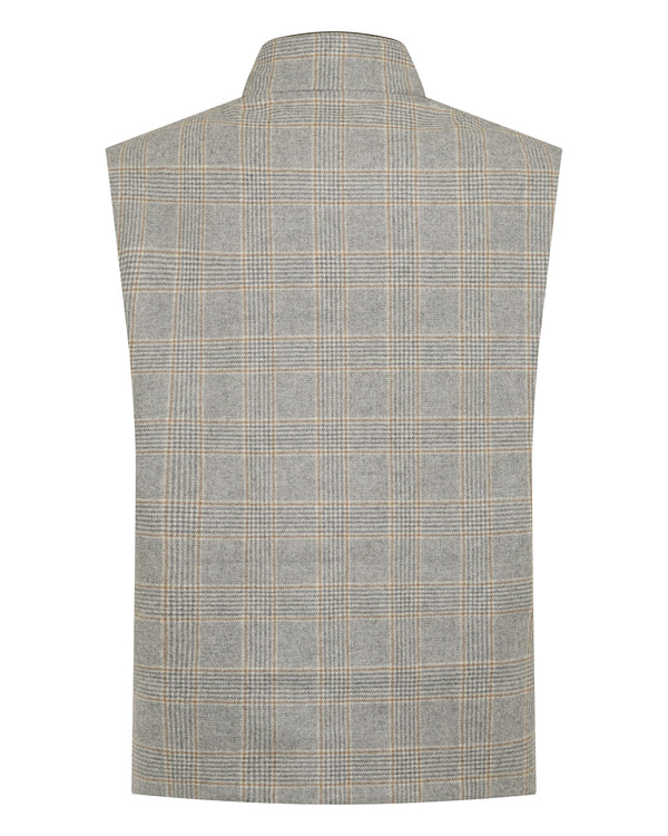 Men's Belgravia Check Wool Gilet 2