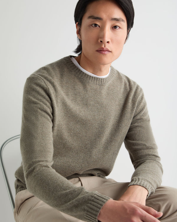 Men's Shoreditch Round Neck Cashmere Sweater 6