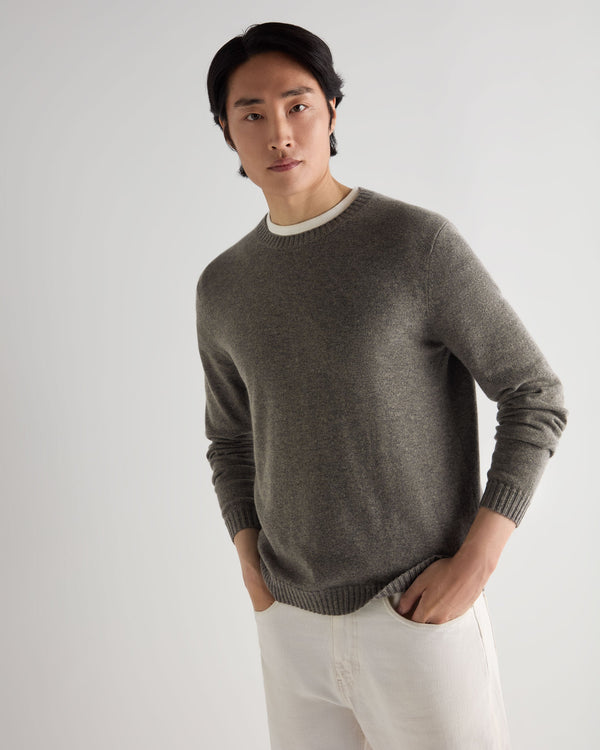 Men's Shoreditch Round Neck Cashmere Sweater 1