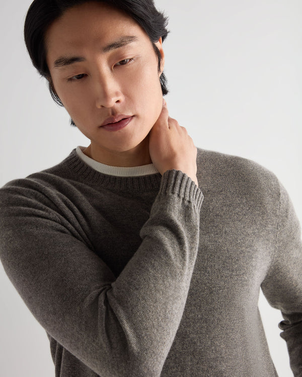 Men's Shoreditch Round Neck Cashmere Sweater 5