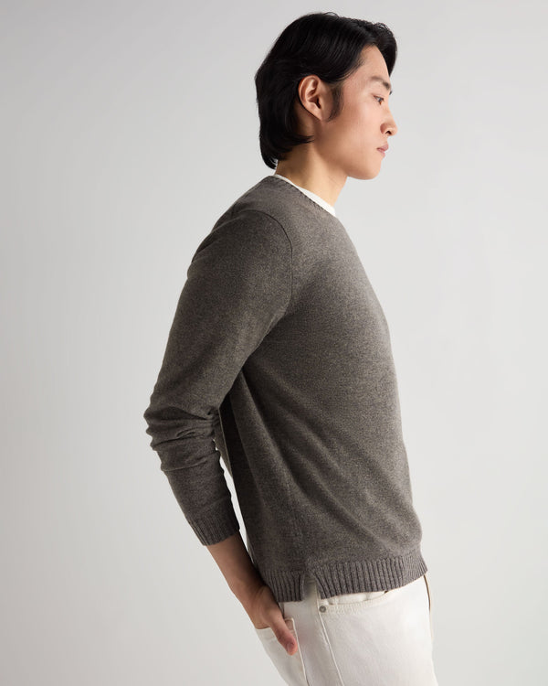 Men's Shoreditch Round Neck Cashmere Sweater 6