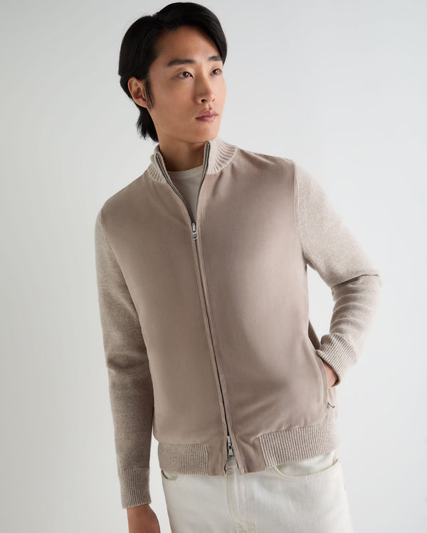 Men's Davos Suede Front Jacket 1