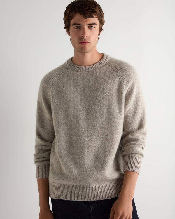 Men's Raglan Cashmere Sweater 1