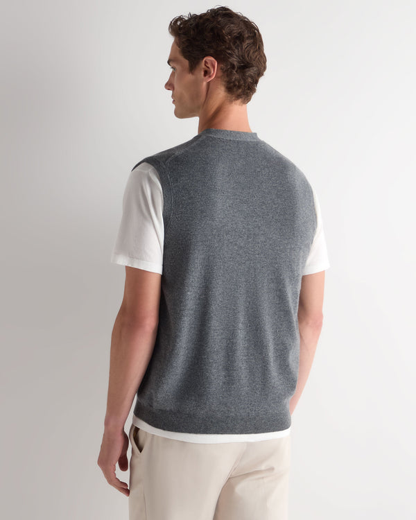 Men's Sleeveless Cashmere Tank Top 4