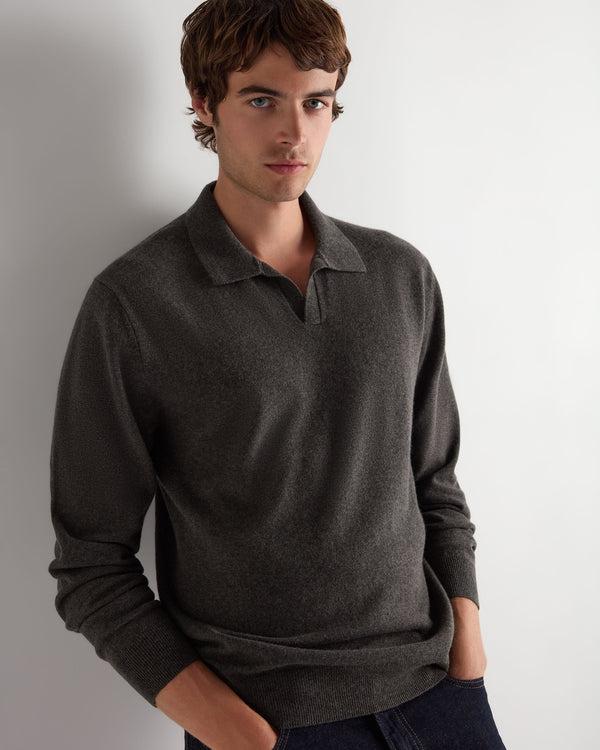 Men's Sloane Cashmere Polo  1
