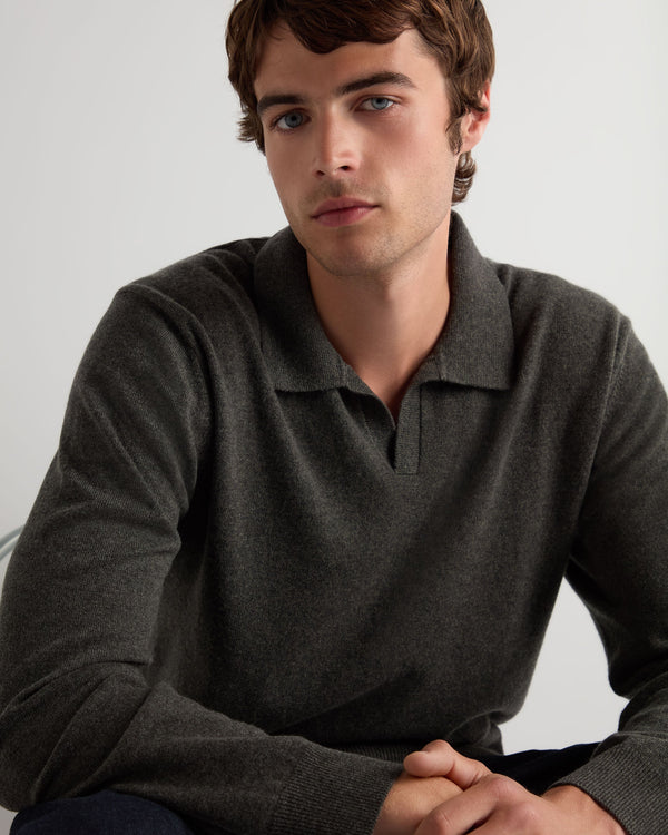 Men's Sloane Cashmere Polo  5