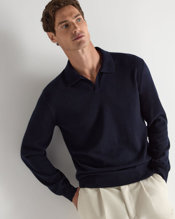 Men's Sloane Cashmere Polo 1