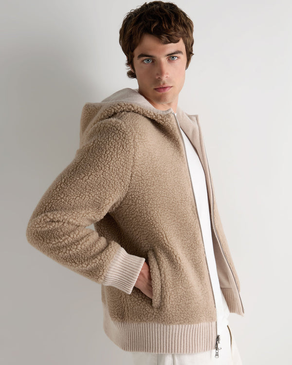 Men's Cashmere Shearling Jacket 6