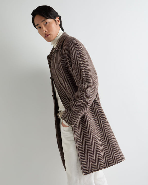 Men's Herringbone Coat 6