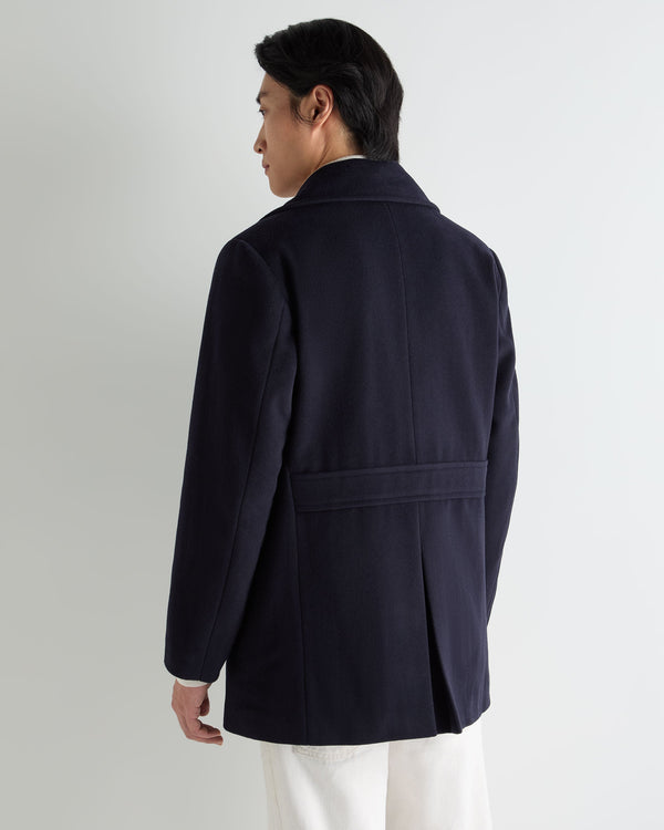 Men's Double Breasted Peacoat 4