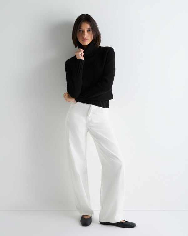 Women's Hazel Chunky Turtle Neck Cashmere Sweater 3