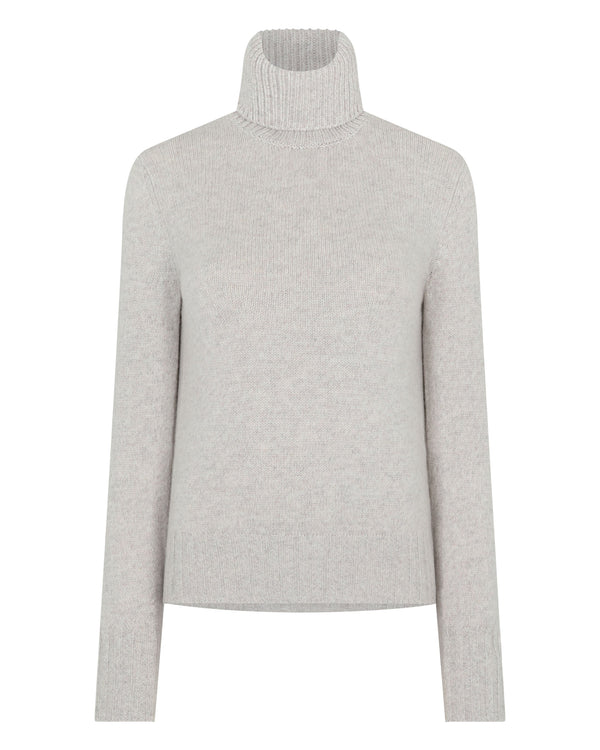 Women's Hazel Chunky Turtle Neck Cashmere Sweater 2