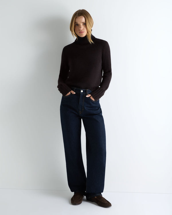 Women's Hazel Chunky Turtle Neck Cashmere Sweater 3