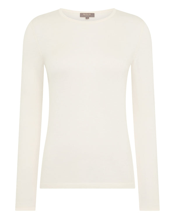 Women's Eden Superfine Cashmere Round Neck Top 2
