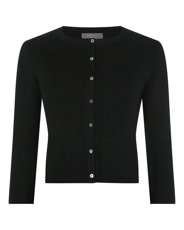 Women's Darcie Superfine Cashmere Cropped Cardigan 2