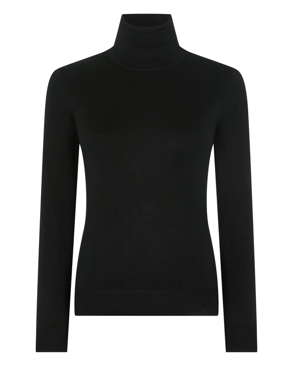 Women's Margot Superfine Cashmere Turtle Neck Sweater 2