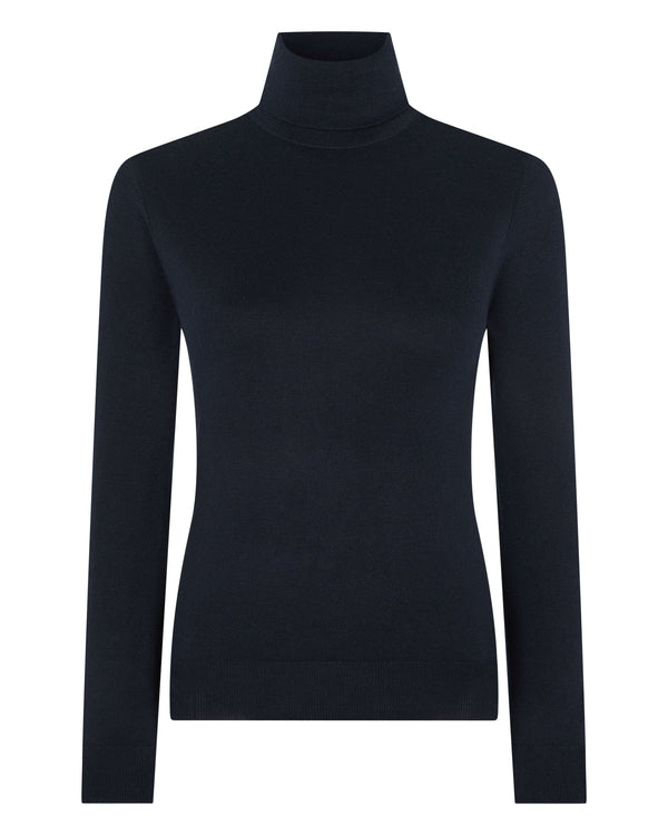 Women's Margot Superfine Cashmere Turtle Neck Sweater 2